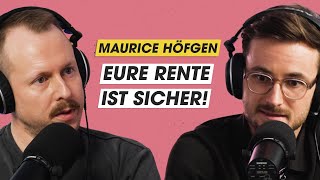 Maurice Höfgen, ist Angst vor Altersarmut unberechtigt?