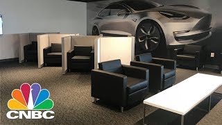 A Visit To The Only Telsa Supercharger Station With A Lounge | CNBC