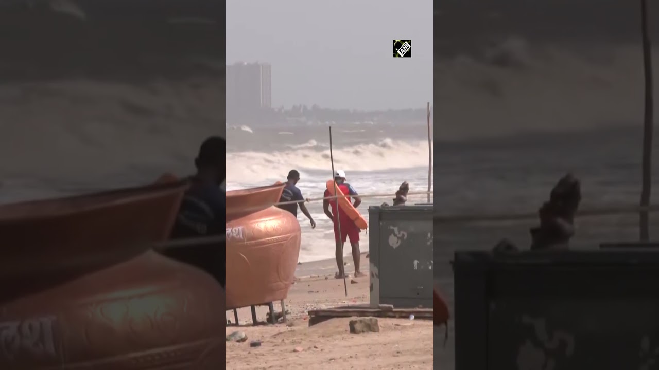 Mumbai: Lifeguards on alert at Juhu beach in wake of Cyclone Biparjoy