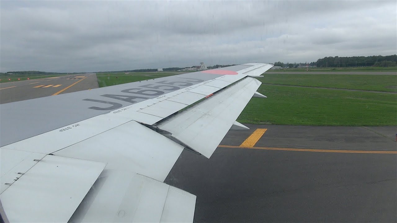 JAL 574便 とかち帯広空港〜羽田空港 ノーカット 2016/08/18