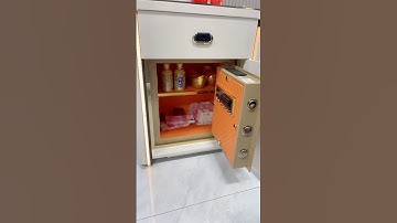 Secure Your Essentials with a Smart Bedside Table😧😲