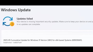 Fix Windows 11 Update KB5058411 Install Error 0x80071a91