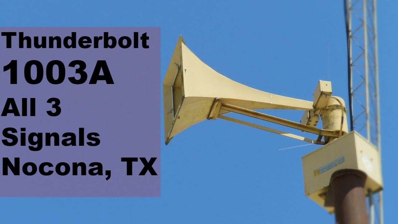 FS Thunderbolt 1003A, Hi Lo, All 3 Signals, Nocona, TX