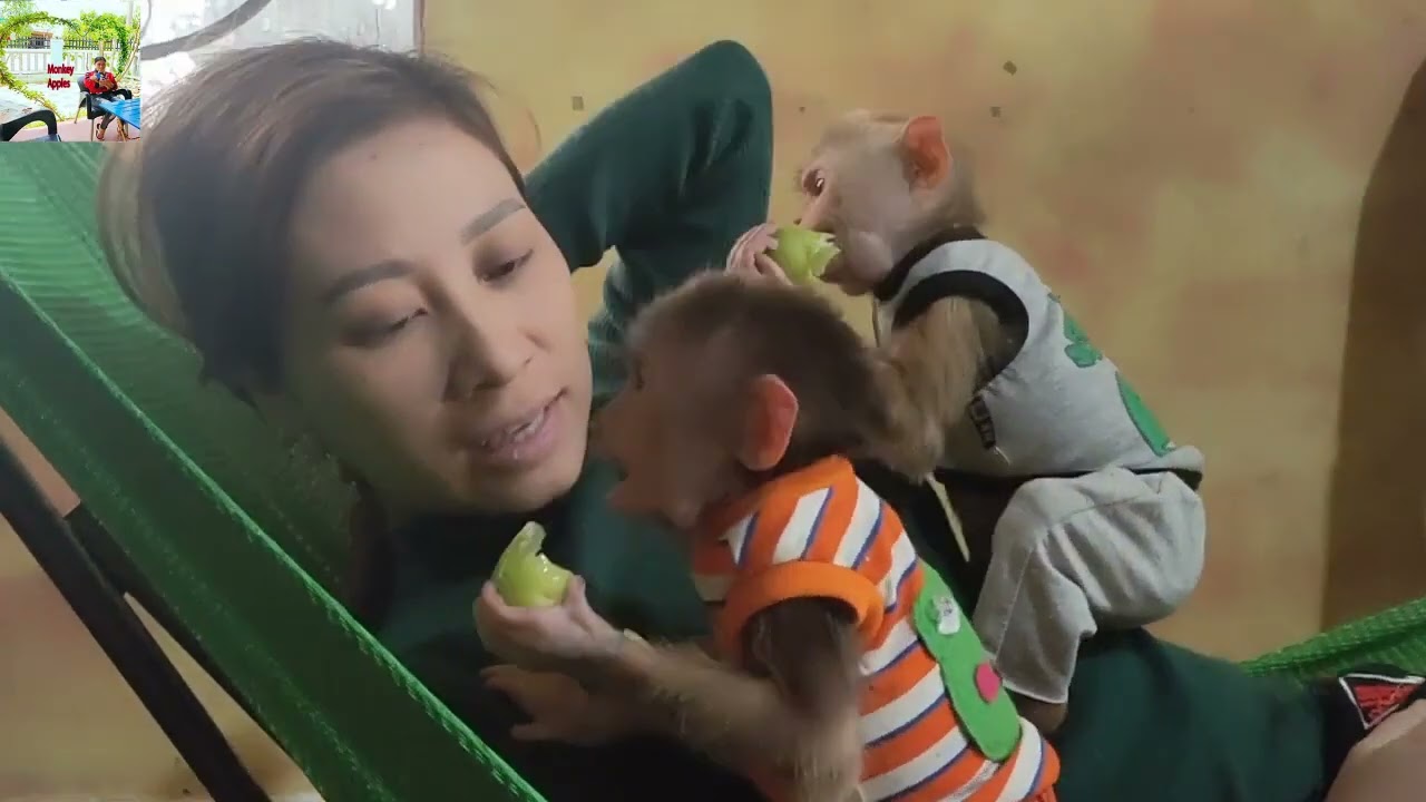 Mom cleaned nails for