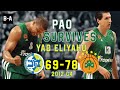 Panathinaikos survives in yad eliyahu  maccabi  panathinaikos 6978  2012 el playoffs g4