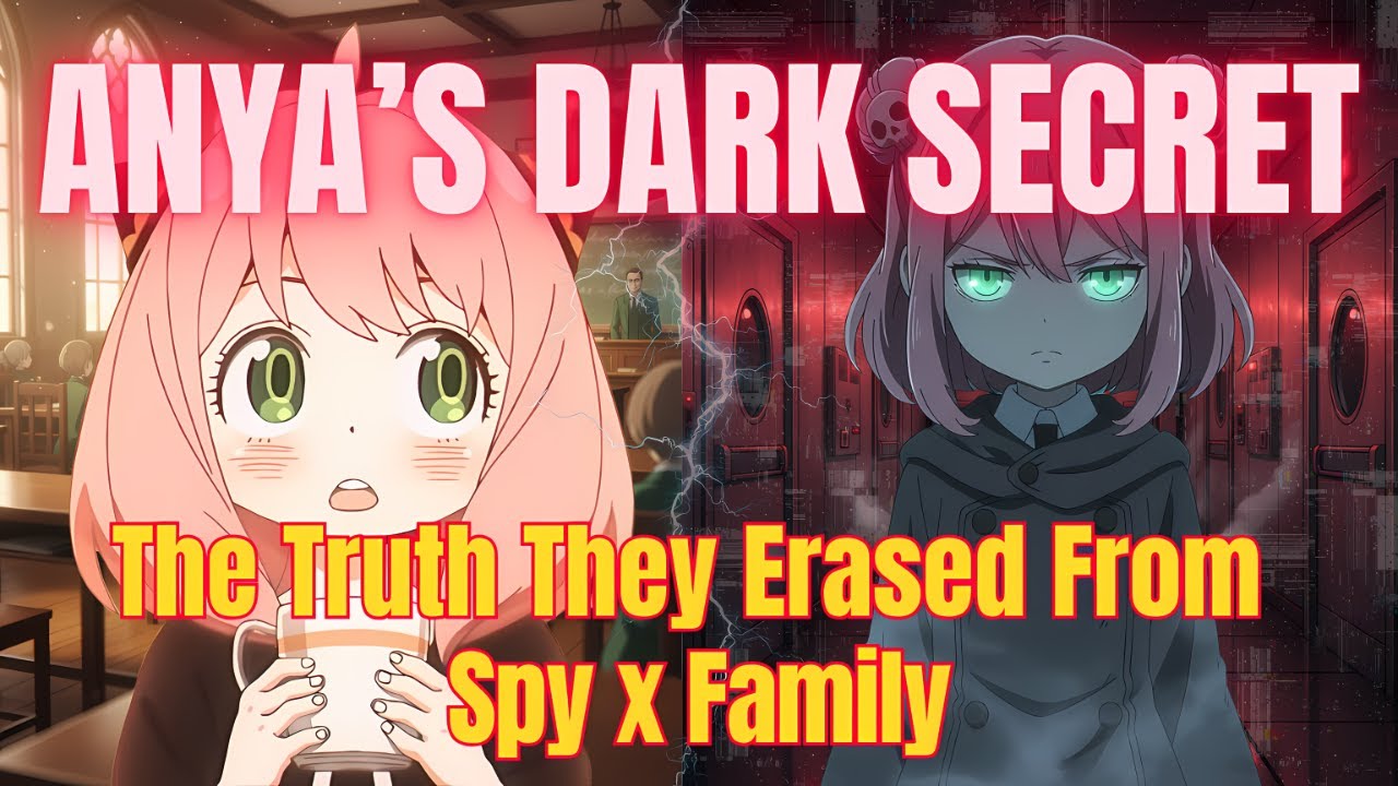 ANYA'S DARK PAST The Project 007 Secrets Still UNEXPLAINED spyxfamily