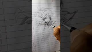 Speed Drawing | Jean | Genshin impact #shorts #art