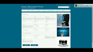 Java, JSP And MySQL Project On Employee Payroll System