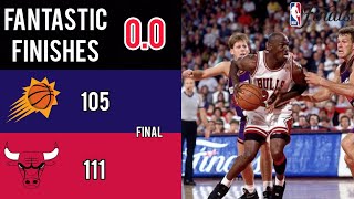 Final 3:30 INSANE ENDING GAME 4 Suns vs Bulls | June 16, 1993