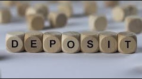 HSC Class 12 - SP - Ls No 5 - Deposits - PART 4