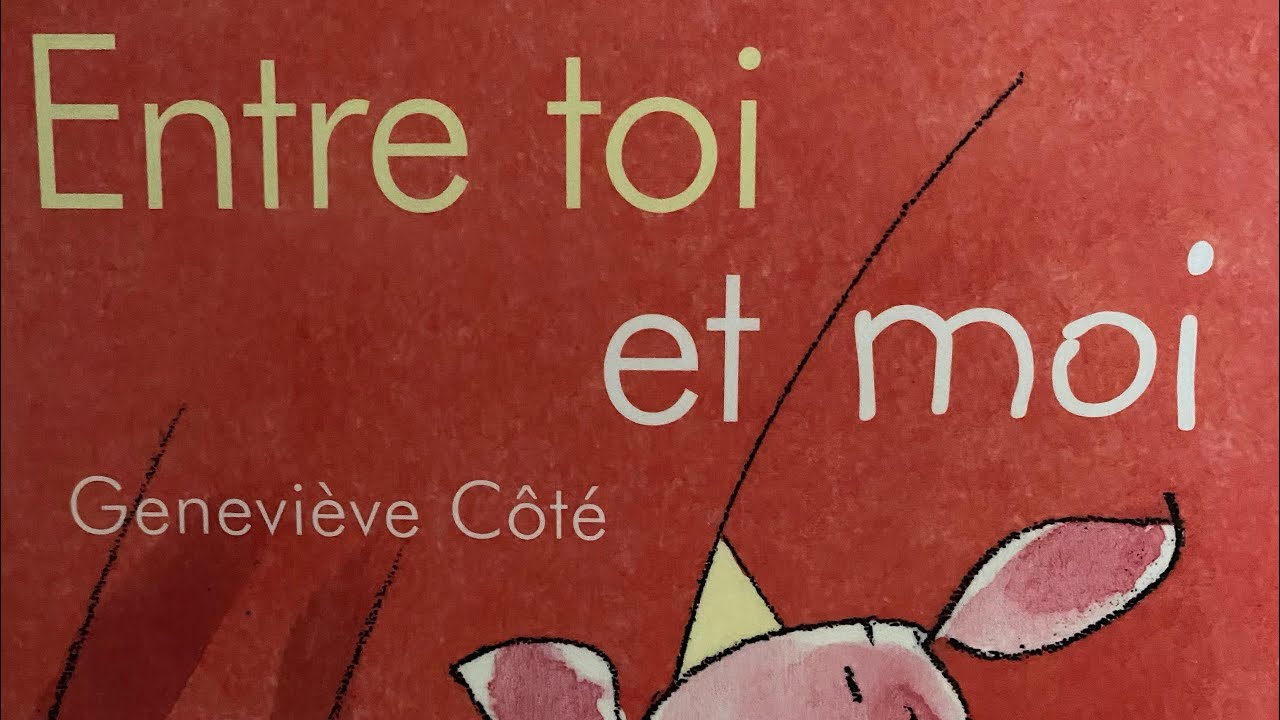 Entre toi et moi par Geneviève Côté - YouTube
