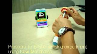Toothbrush Bristle Pressure Sensing Experiment Using New Mombrush