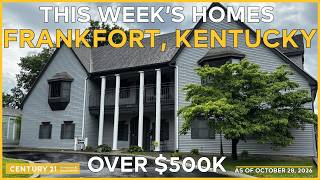 Frankfort KY Homes For Sale Over $500K | Updated October 28, 2026