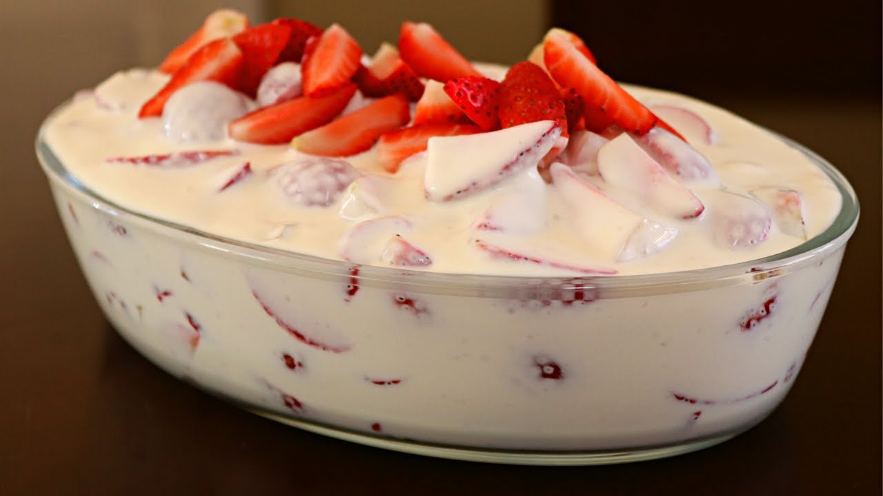 FRESAS CON CREMA las más cremosas y ricas para el 14 de febrero YouTube