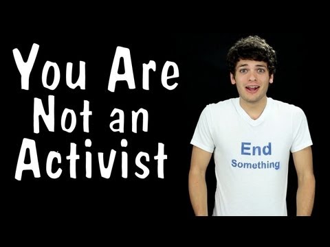 Messy Mondays: You Are Not an Activist