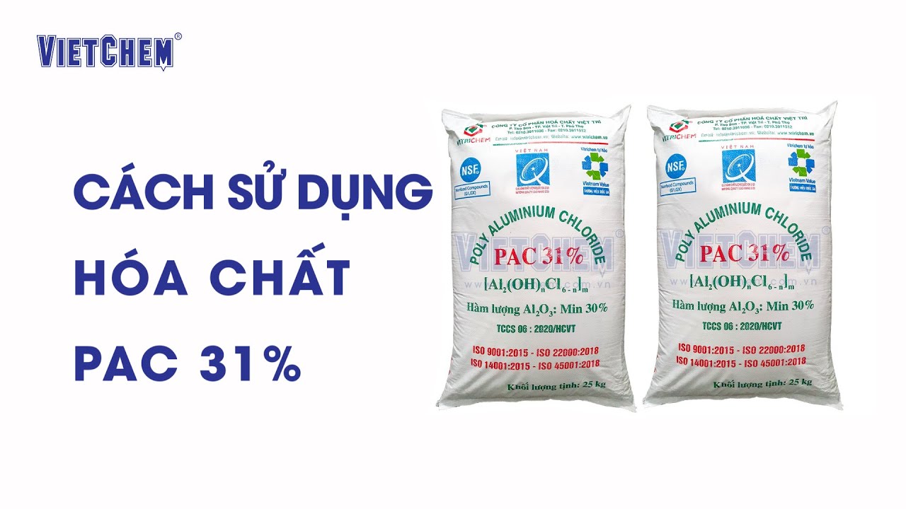 Hóa chất PAC - Cách sử dụng PAC để xử lý nước thải |... - youtube