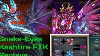 Snake-Eyes Kashtira FTK replays | Yu-Gi-Oh Master Duel