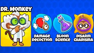 Dr. Monkey Is the SMARTEST Monkey in BTD 6!