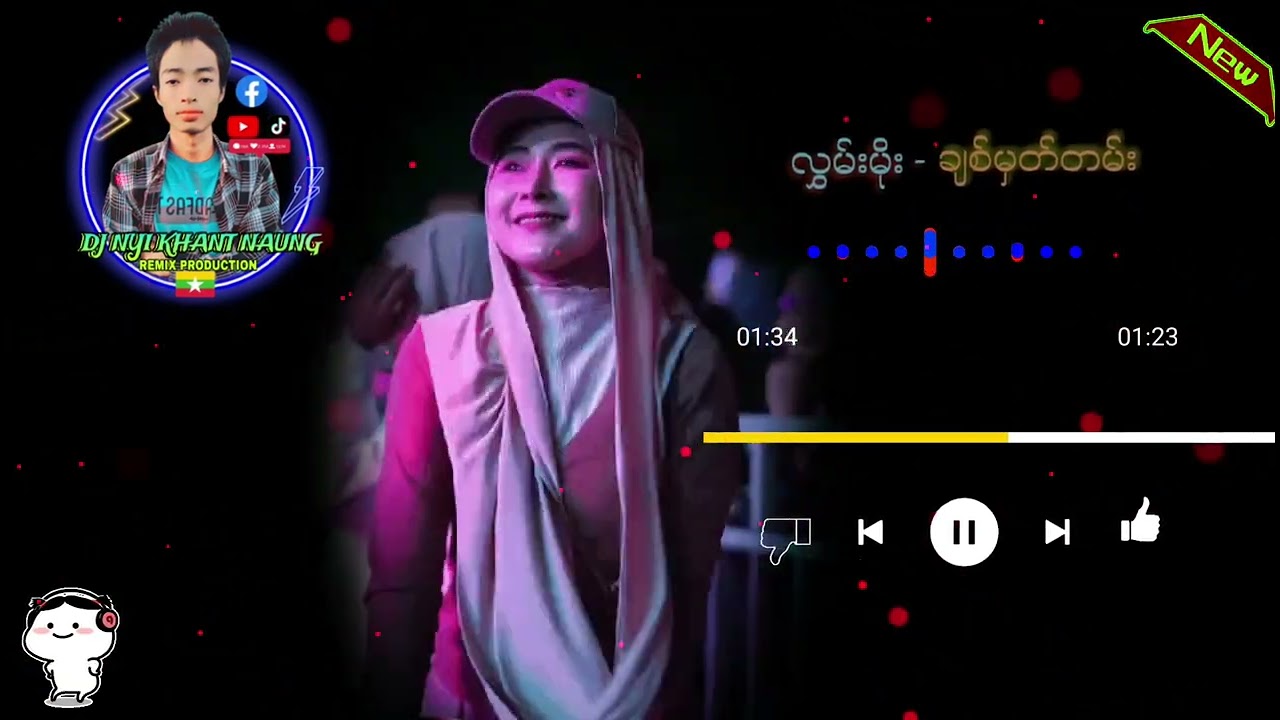 လွှမ်းမိုးရဲ့ချစ်မှတ်တမ်း ရှယ်လန်းကြိုက်သွားပီ#newremix2026 #djnyikhantnaung 