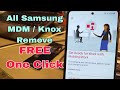 Samsung a52s 5g sma528b mdm knox lock bypass one click free tool download from description