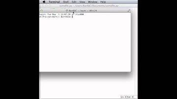 Python - Create, Save, Run a Python file and raw_input (5) HD
