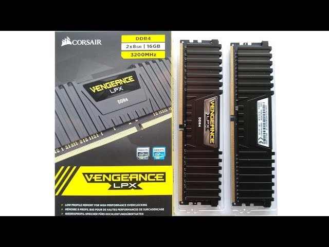 Corsair Vengeance LPX 16GB Kit 3200Mhz DDR4 Ram Unboxing 