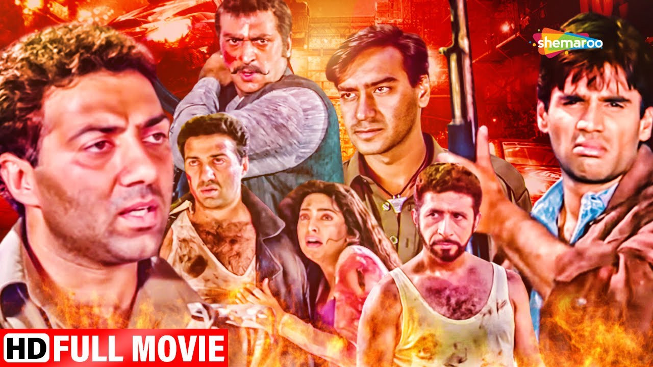 सनी देओल, अजय देवगन, सुनील शेट्टी की सुपरहिट हिंदी मूवी - BLOCKBUSTER MOVIE - Lootere & Raghuveer