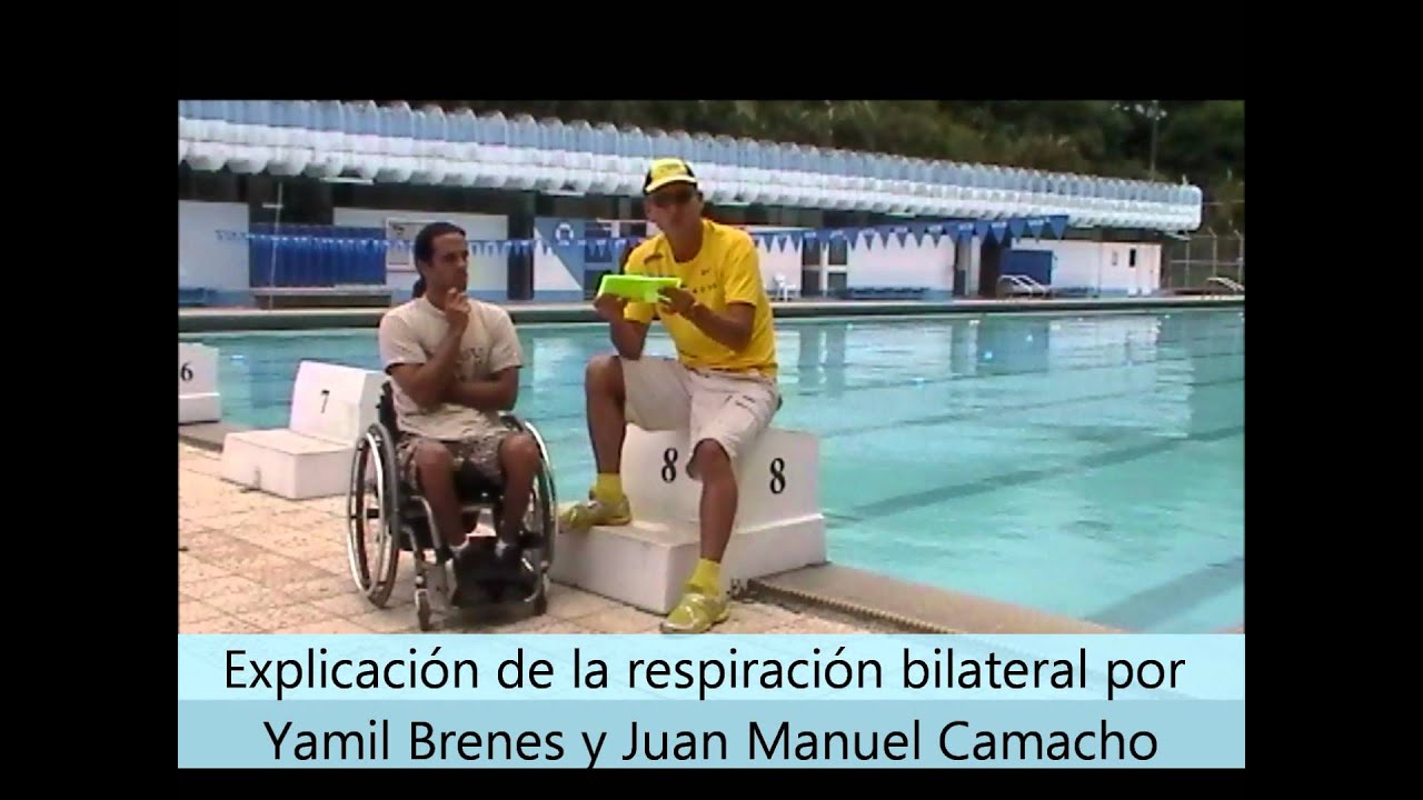 workouts traduccion Mejore técnica de libre - Respiración bilateral - Natación Paralímpica (9 de 11)