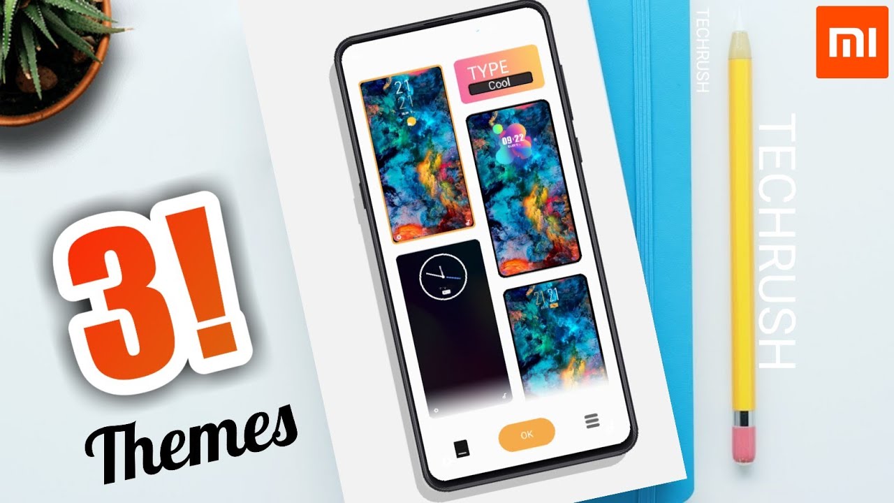 TOP 3 Fabulous MiUi 11 XIAOMI THEME | Full Modified theme