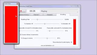 Audio Breath Pacing Software from York Biofeedback
