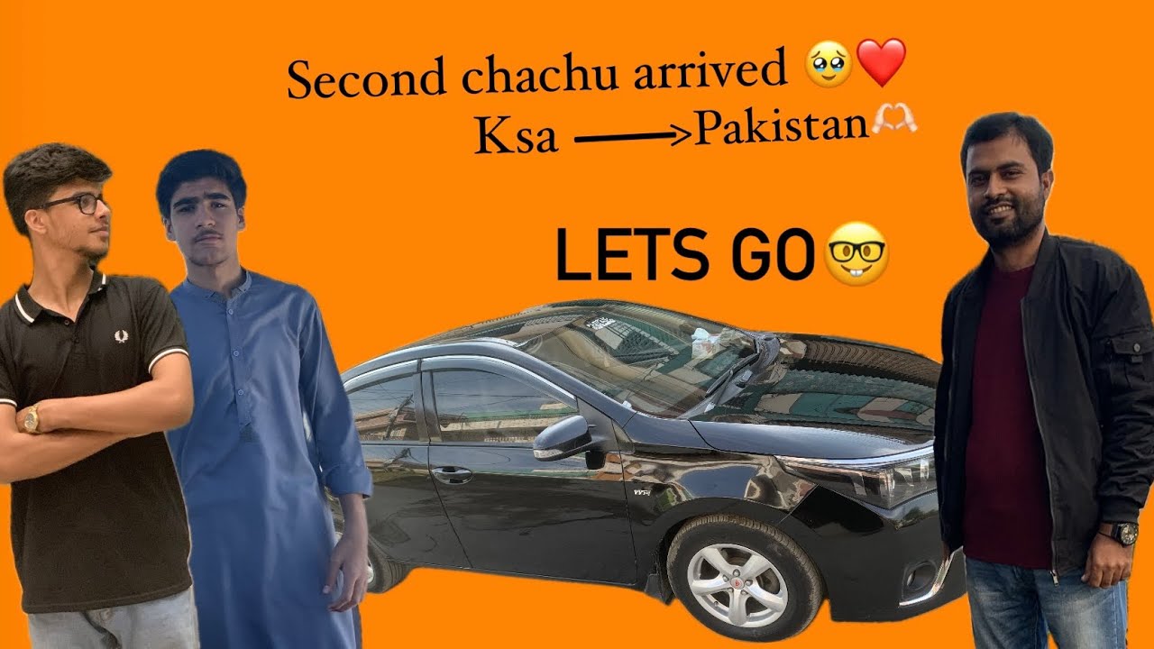 Pakistan Chachu R Second chachu bhi aa gy😱|saudia arabia to Pakistan|went to new airport ...