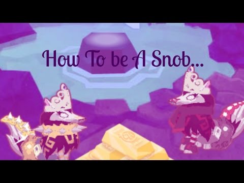 How to be a Snob