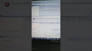 Error when attaching database diagnoses Wealth