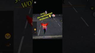 360° degree bug in free fire tutorial 🔄With HANDCAM😱#shortsfeed​​ #freefire​​#viralshort​​