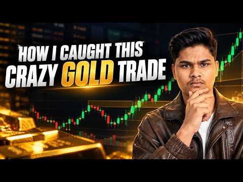 How I Caught This CRAZY Gold Trades Using This Strategy 🔥