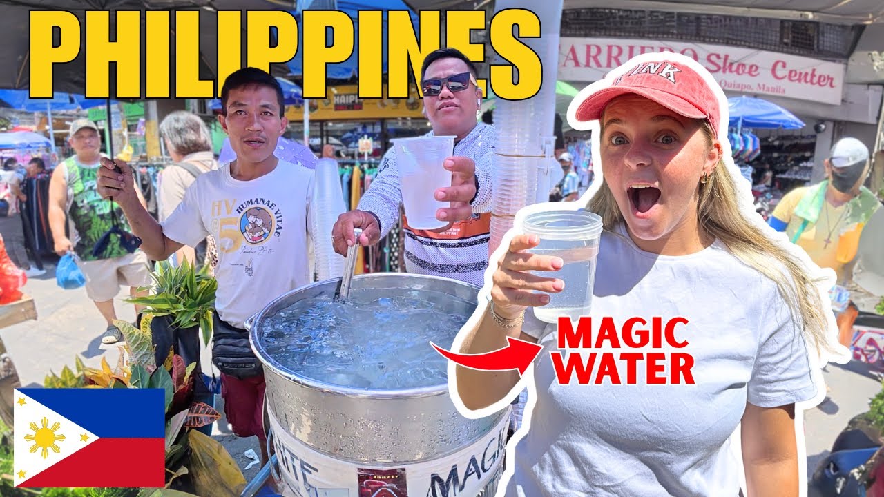 CRAZY FILIPINO MARKET IN MANILA 🇵🇭 PHILIPPINES (Trying The Viral Neneng B Hotdogs!)