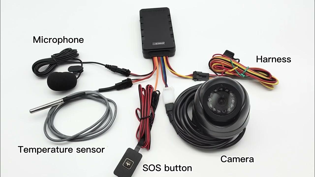 MiCODUS Multifunctional Car GPS Tracker MV501G YouTube