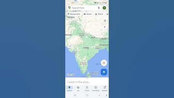 How to zoom in or out with one finger on google map| #shorts
