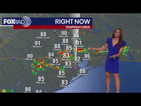 Houston Weather: Some Rain, But Warm Wednesday Evening In The 80S