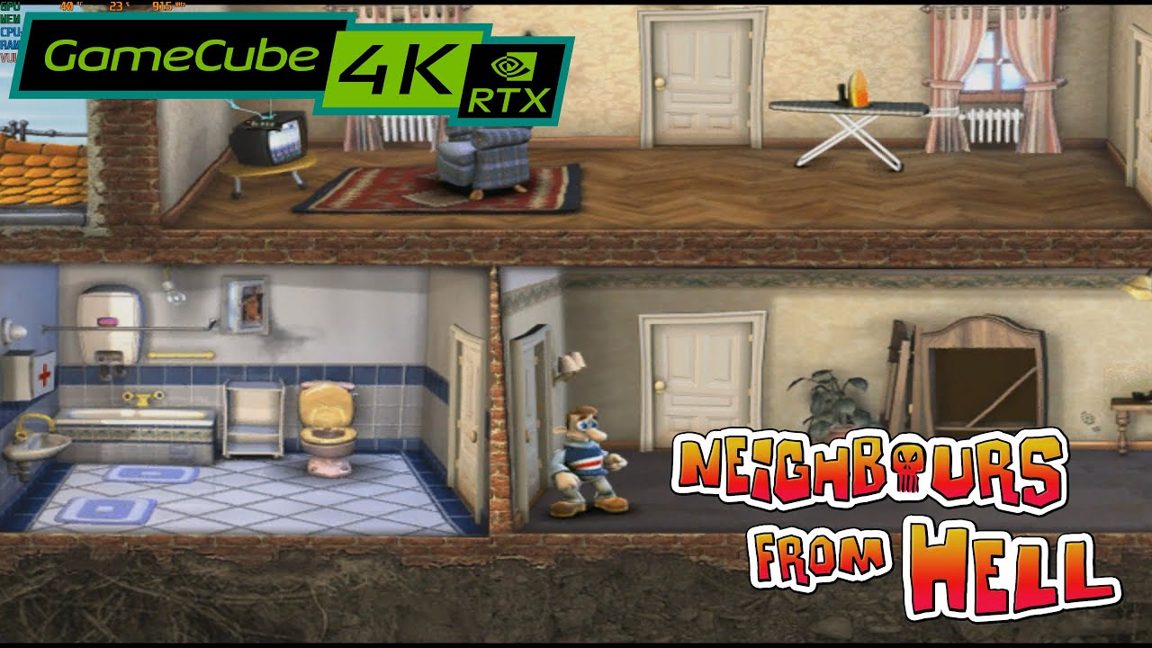 Neighbours from Hell / RTX 3080 / GameCube emulator Dolphin