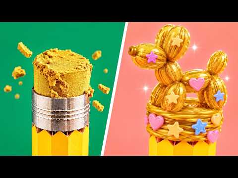 Adorable resin and 3D pen jewelry! 💎🌸 Creative DIY ideas by 123 GO!