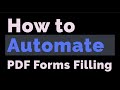 Auto-Fill IRS Form 1120 from Excel — Tax Form Automation