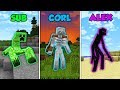 SUB vs CORL vs ALEX - MUTANTS! In Minecraft! (The Pals)