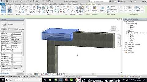 Tự học Revit Structure Bài 39 Hướng dẫn sử dụng 3 công cụ Join đối tượng trong Revit