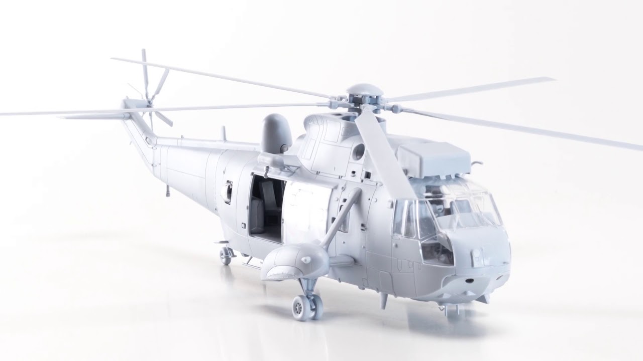 Model Aircraft helicopter Westland sea king HAR.3/MK.43 1:72 SCALE NEW