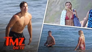 Joseph Baena Sparks Fireworks With Smokin' Hot GF! | TMZ TV
