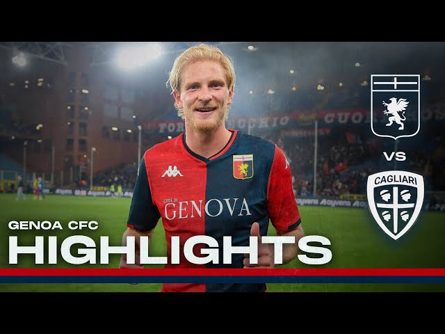 GENOA 3-0 CAGLIARI | HIGHLIGHTS | Serie A 2023/24