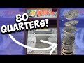 I Put 80 Quarters in a Coin Pusher (Will I Make a Profit?)