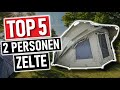 Die besten 2 PERSONEN ZELTE 2022 | Top 5 2 Mann Zelte im Vergleich