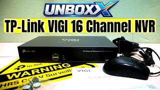 TP Link VIGI 16CH NVR Unboxing & First Look GadgetsPod UnboxX